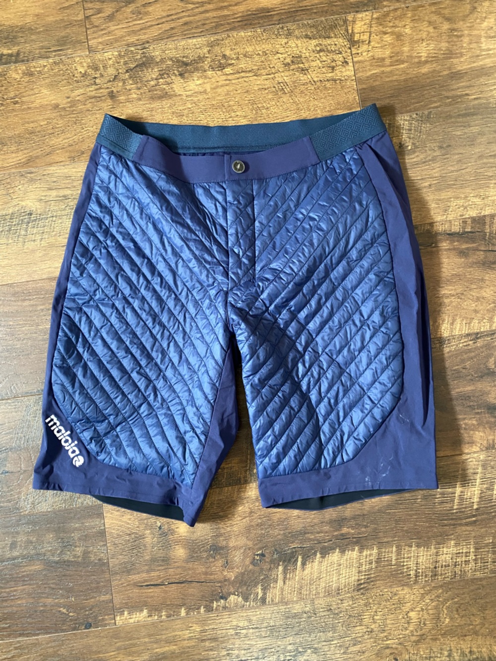 Maloja Navy Quilted Men’s Ski Shorts